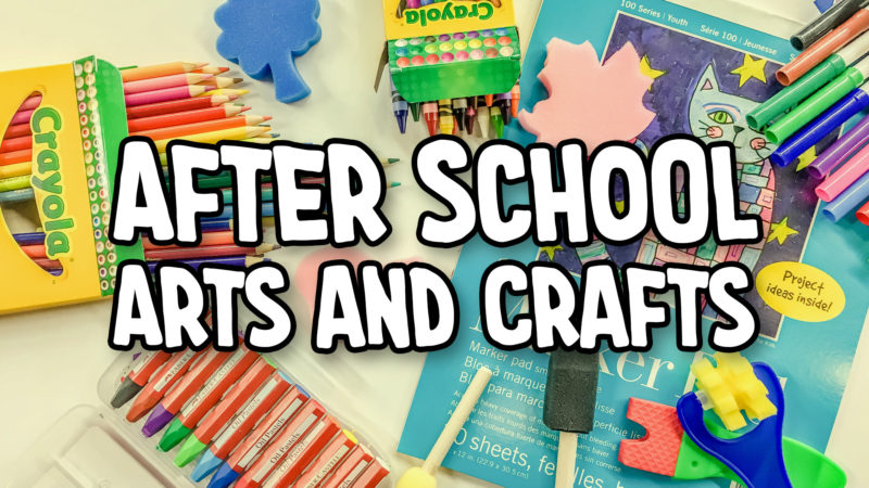 After School Craft Activites at the Library