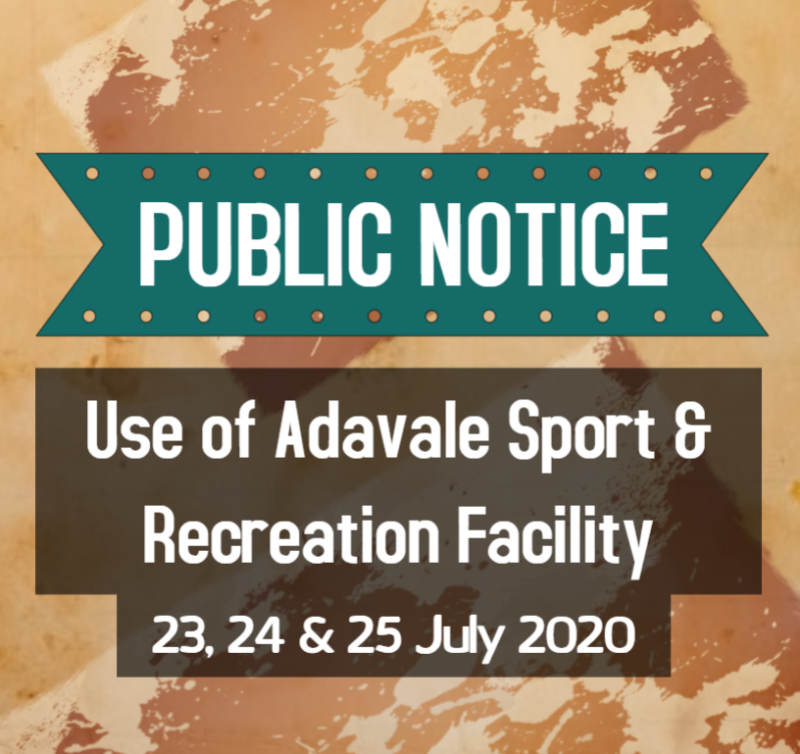 Use of Adavale Sport & Recreation Facility