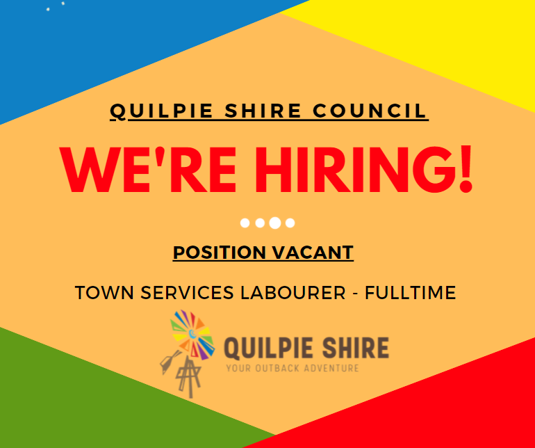 Job Opportunity – Town Services Labourer!