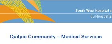 Quilpie Community – Medical Services Update