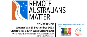 Remote Australians Matter Conference