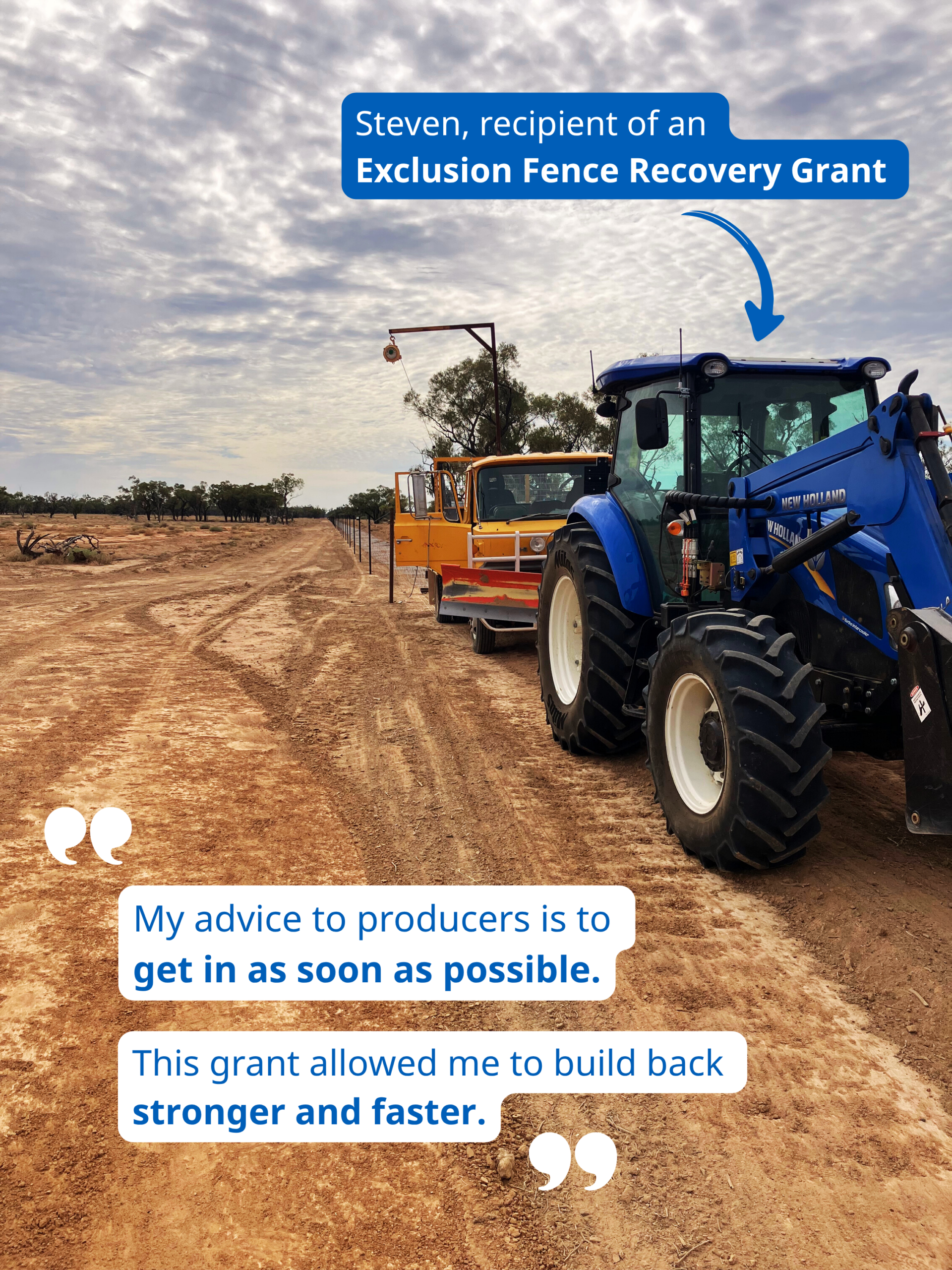 Exclusion Fence Recovery Grants Producer Story 1